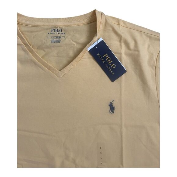 Polo Ralph Lauren Yellow V neck new in yellow - Picture 3 of 7